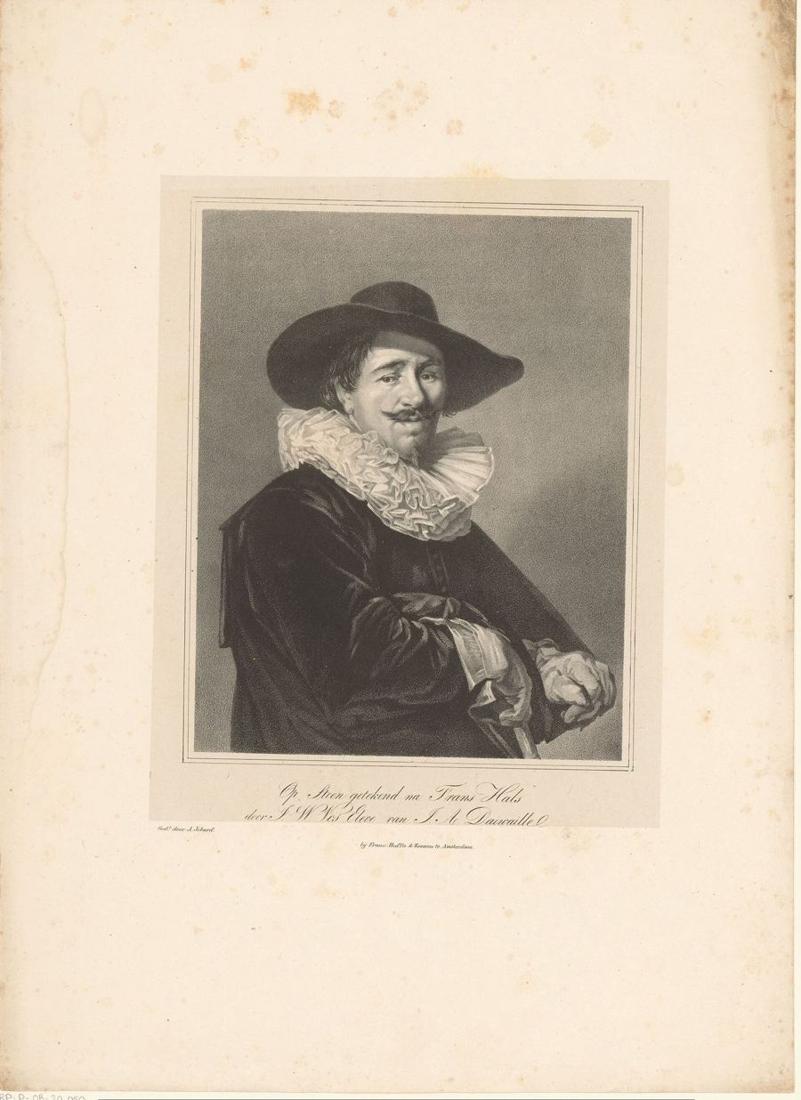 Zelfportret van Frans Hals