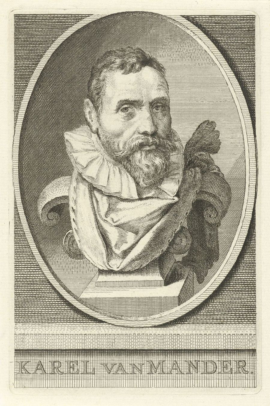 Portret van Karel van Mander